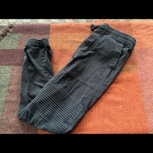 Boys Black joggers